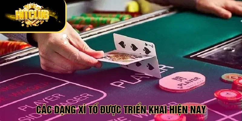 Các dạng xì tố được triển khai hiện nay
